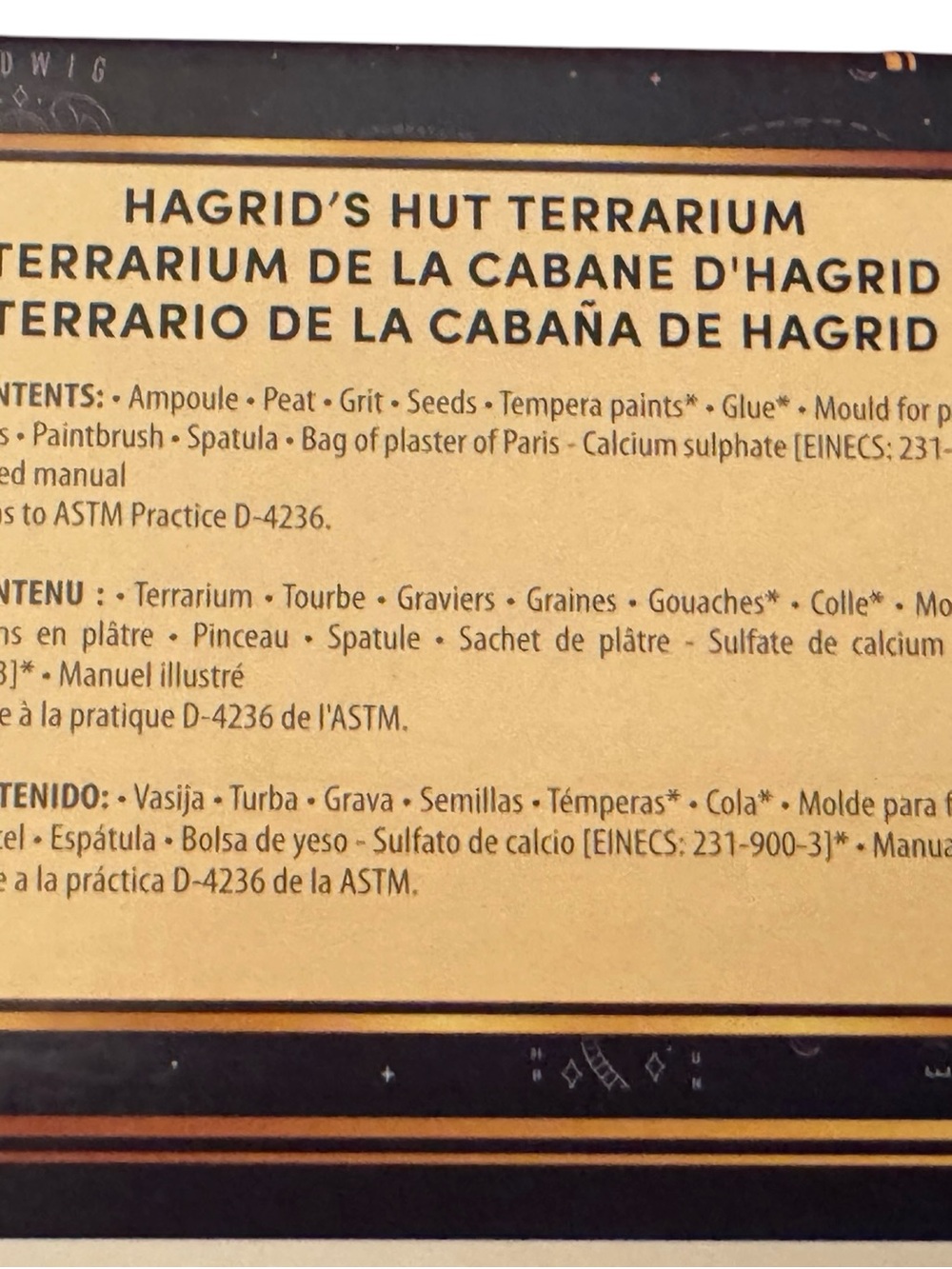 Harry Potter Hagrid's Hut Terrarium - - Picture 4 of 9